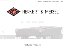 Tablet Screenshot of herkertmeisel.com